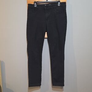 Kut from the Kloth Black Skinny Boyfriend Jeans | Cotton Blend | Dark Wash | EUC